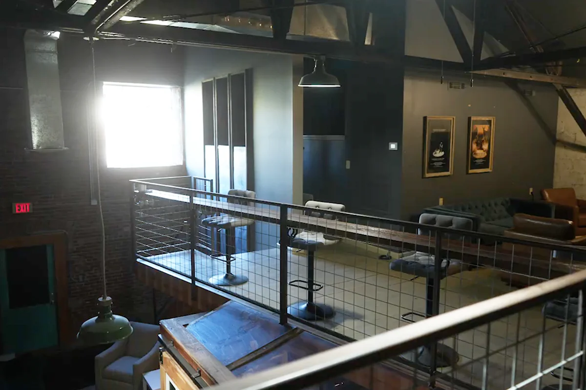Upstairs